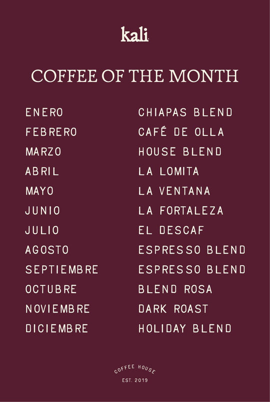 Coffee of the Month
